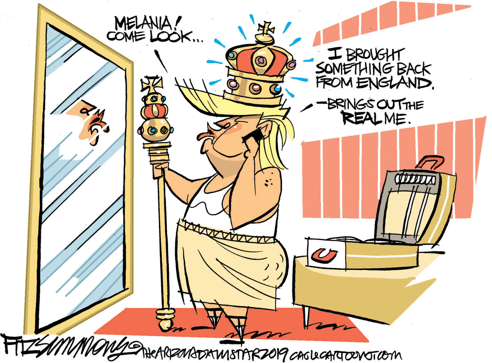 Daily Fitz Cartoon: His Royal Lowness